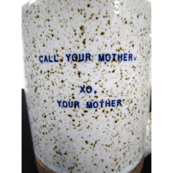Sugarboo & Co. Call Your Mother XO Your Mother 14oz Speckled Coffee Mug - Picture 2 of 8